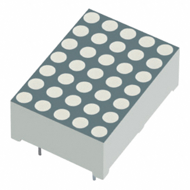 LED DOT MATRIX 5X7 0.7" GREEN CC