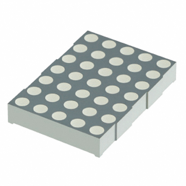 LED DOT MATRIX 5X7 2.00" GRN CC