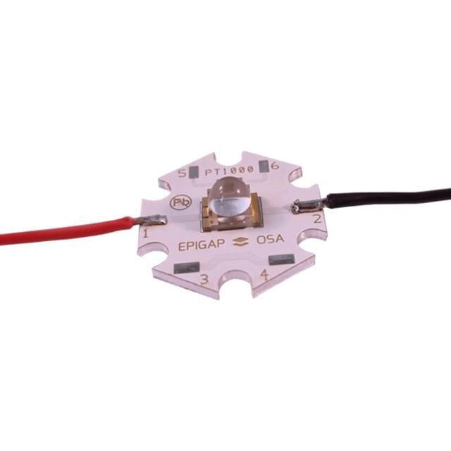VIS EMITTER RED 670NM SMD DOME O