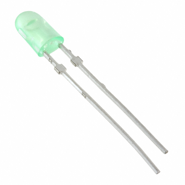 LED GRN DIFFUSED RADIAL LEAD T/H
