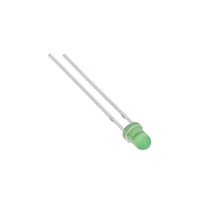 LED GREEN DIFFUSED T-1 T/H