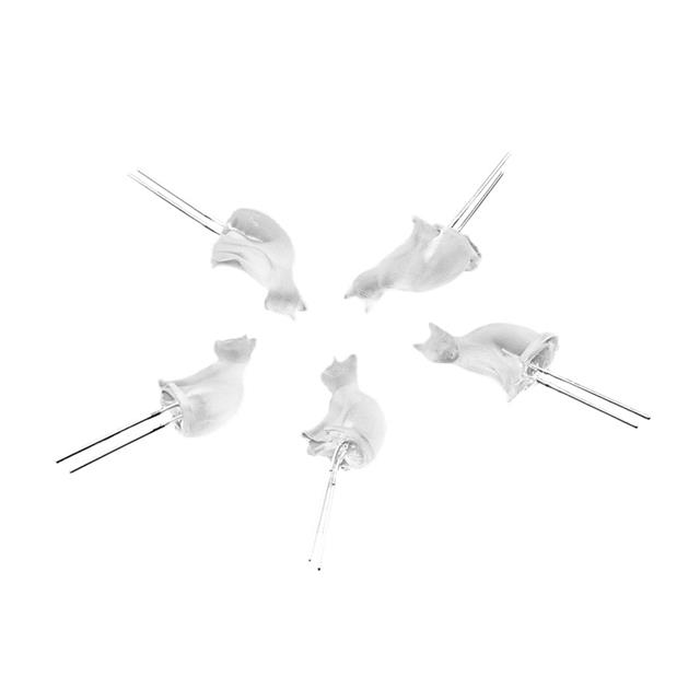 LED BLUE DIFF KITTY SHAPE T/H