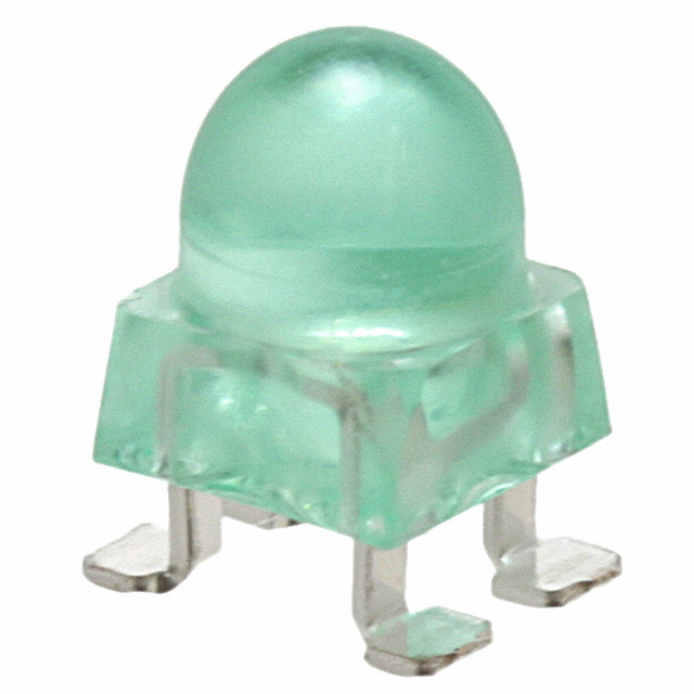 LED GREEN CLEAR 4SMD