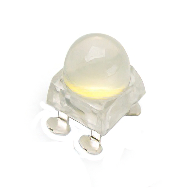 LED WHITE RND DIFF 4SMD