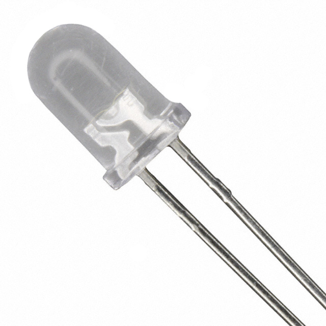 LED COOL WHITE 5MM ROUND T/H