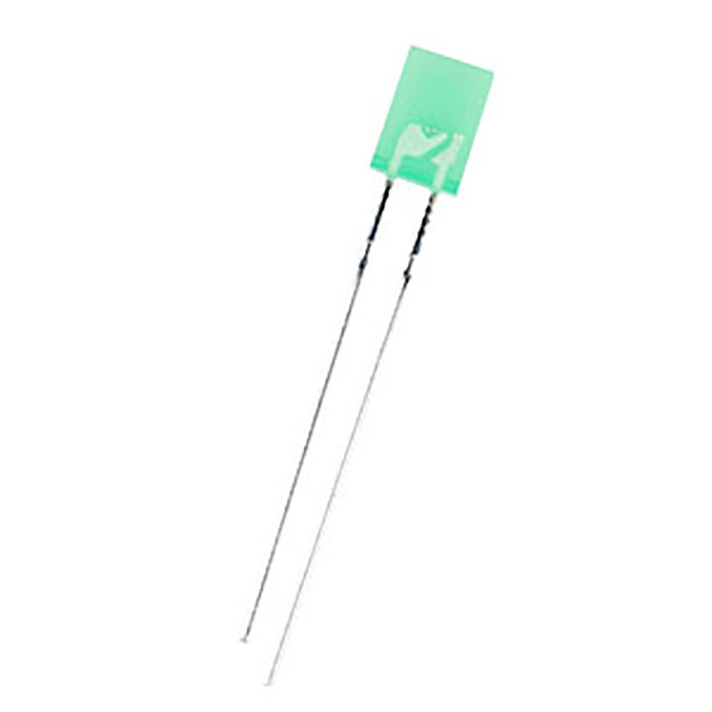 LED GREEN DIFFUSED T-1 T/H