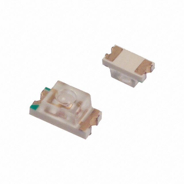LED YELLOW CLEAR 1206 SMD