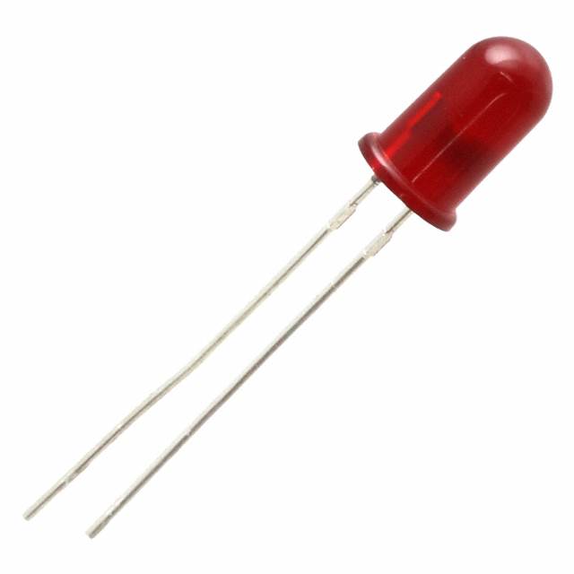 LED RED DIFFUSED T-1 3/4 T/H