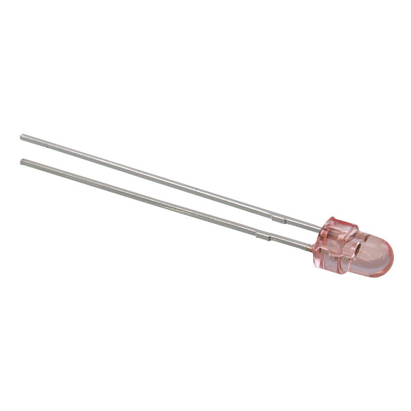 LED RED CLEAR T-1 T/H