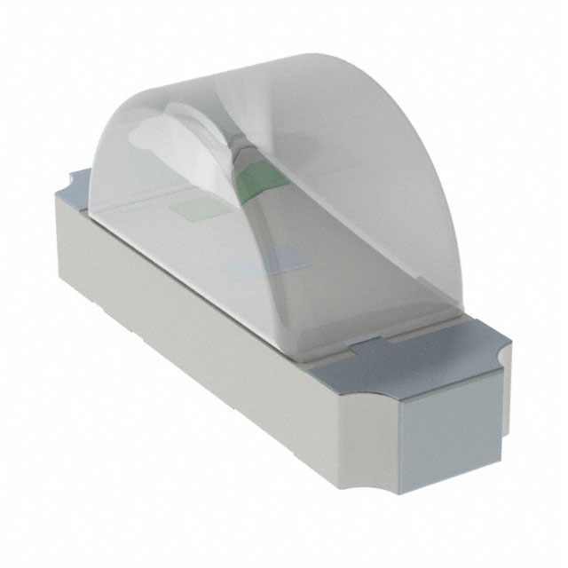 LED YELLOW CLEAR 1206 SMD R/A