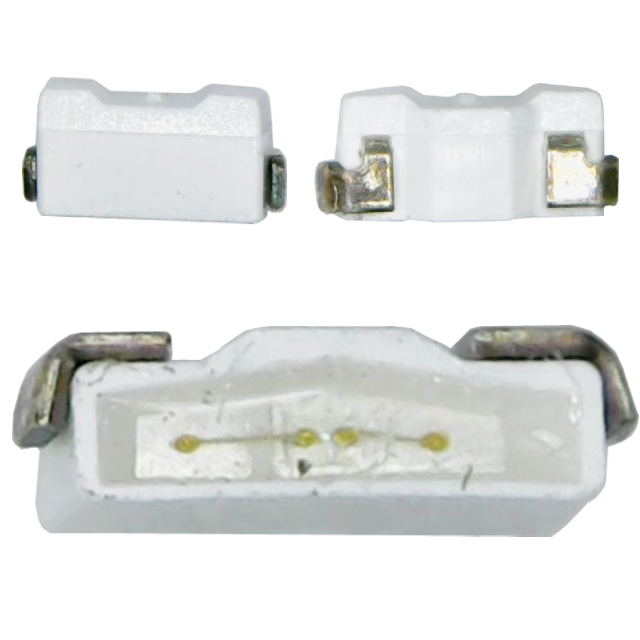 LED YELLOW CLEAR SMD R/A