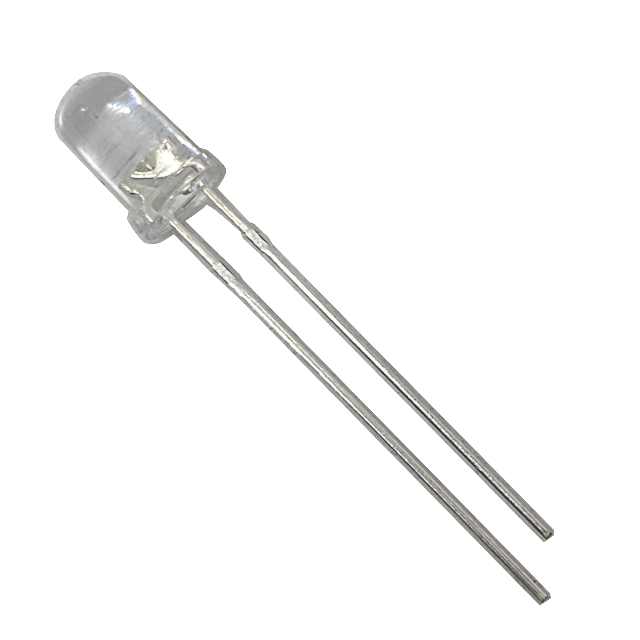 LED COOL WHITE CLEAR T/H