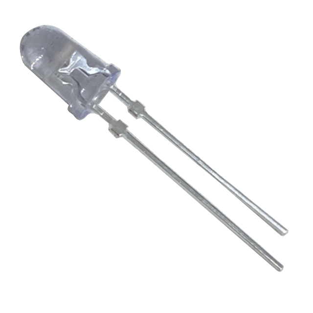 LED BLUE CLEAR T/H
