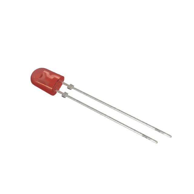 LED RED DIFFUSED 5MM OVAL T/H