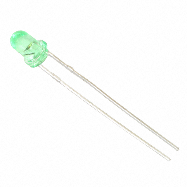 LED GREEN CLEAR T-1 T/H