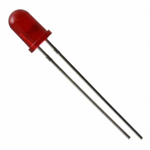 LED RED DIFFUSED T-1 3/4 T/H
