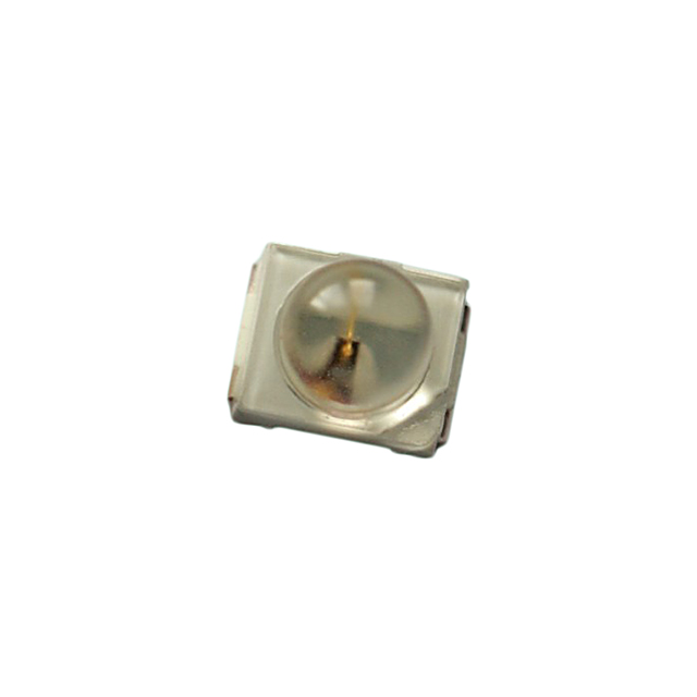 LED YELLOW CLEAR 2PLCC SMD