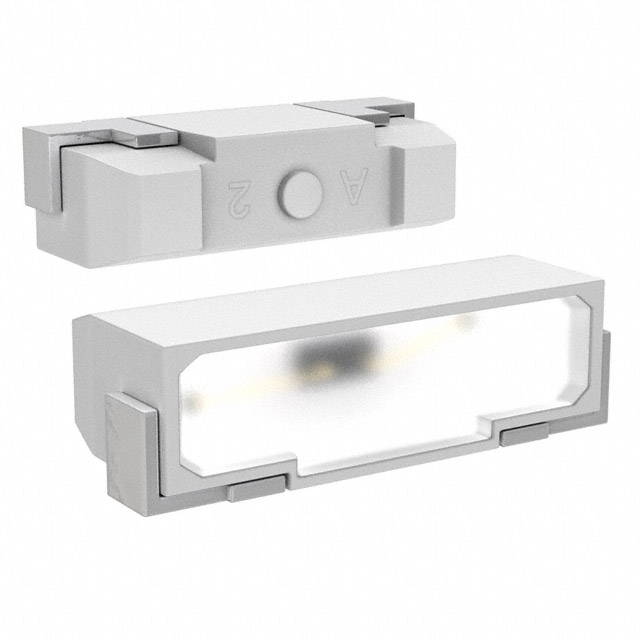 LED RED CLEAR 2PLCC SMD R/A