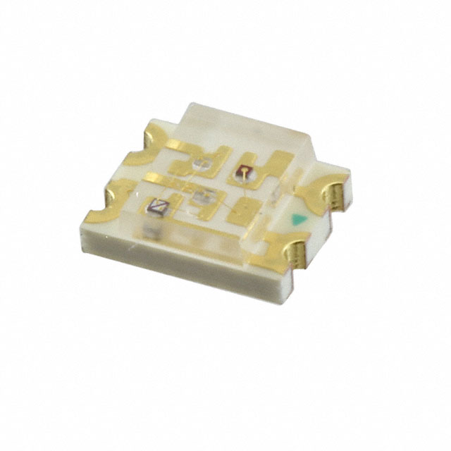 LED RGB CLEAR 4SMD