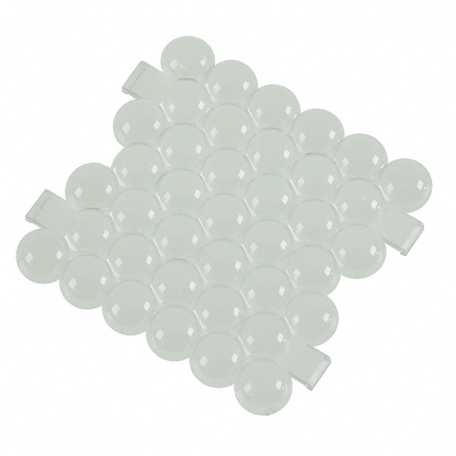 LENS CLEAR 60DEG WIDE ADHESIVE
