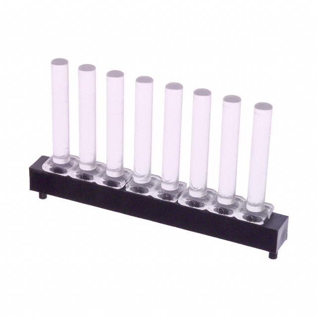 LIGHT PIPE 3MM 8POS VERT SMD