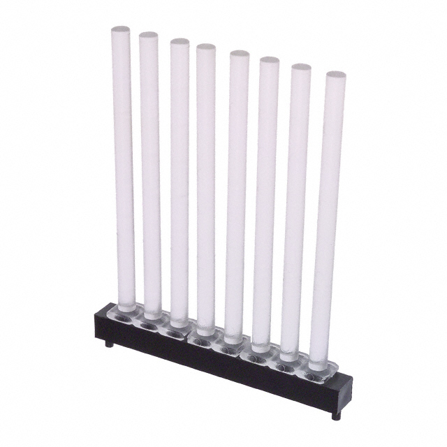 LIGHT PIPE 3MM 8POS VERT SMD