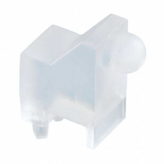 LIGHT PIPE CLEAR 3MM LENS R/A
