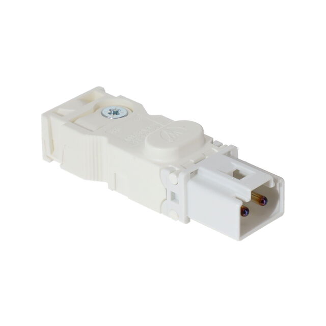WHITE MALE CONNECTOR
