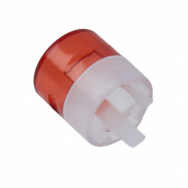 CAP ROUND INDICATOR RED WHITE