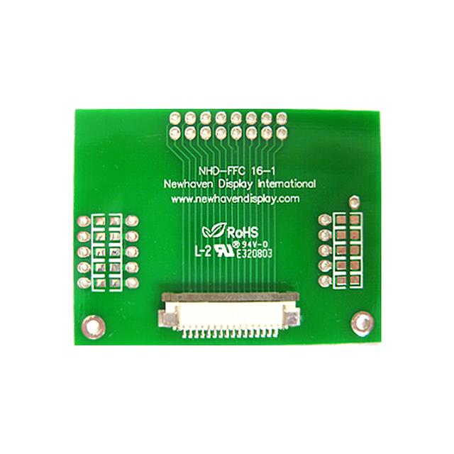 PCB ADAPTER 16P 1MM FFC-THRUHOLE