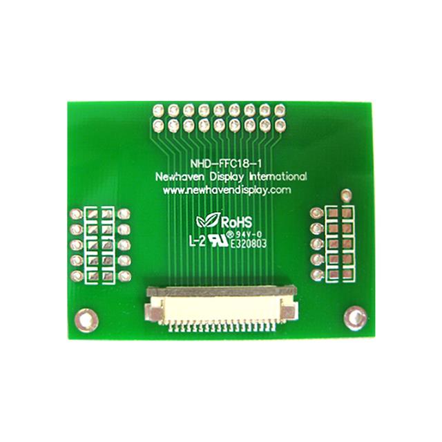 PCB ADAPTER 18P 1MM FFC-THRUHOLE