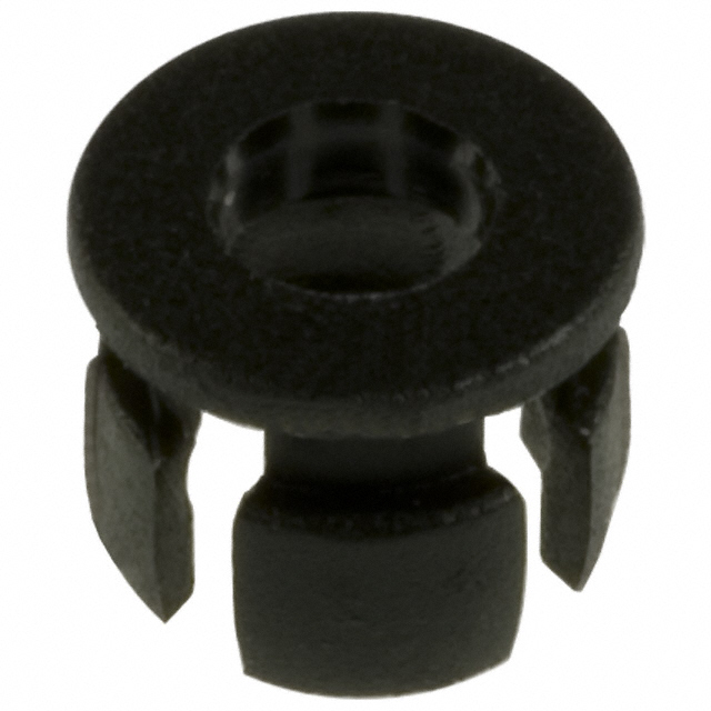 HOLDER LED PANEL 3MM BLACK NYLON