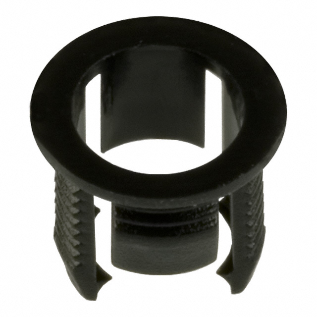 HOLDER LED PANEL 5MM BLACK NYLON