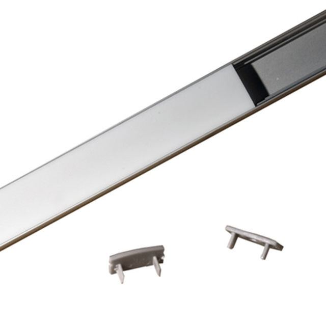 1 METER LED CHANNEL WITH WHITE D