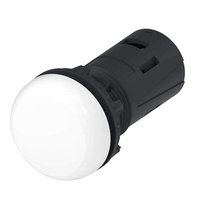 LED PNL IND WHITE CLEAR 29.60MM