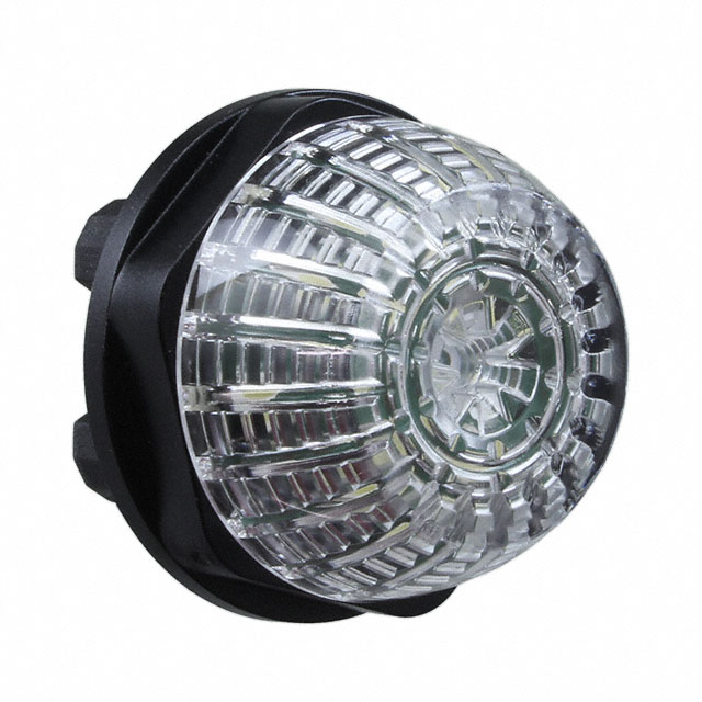 LED PNL IND WHITE CLR 33.50MM