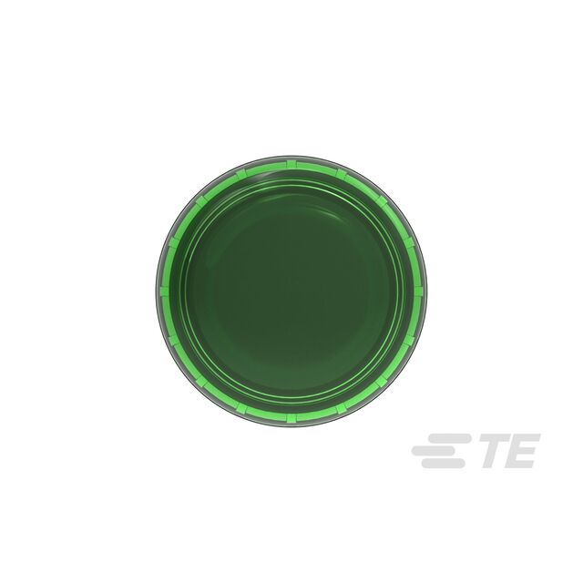 LED PNL IND GREEN CLEAR 29.60MM