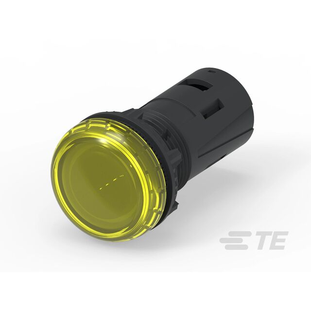 LED PNL IND YELLOW CLR 29.60MM