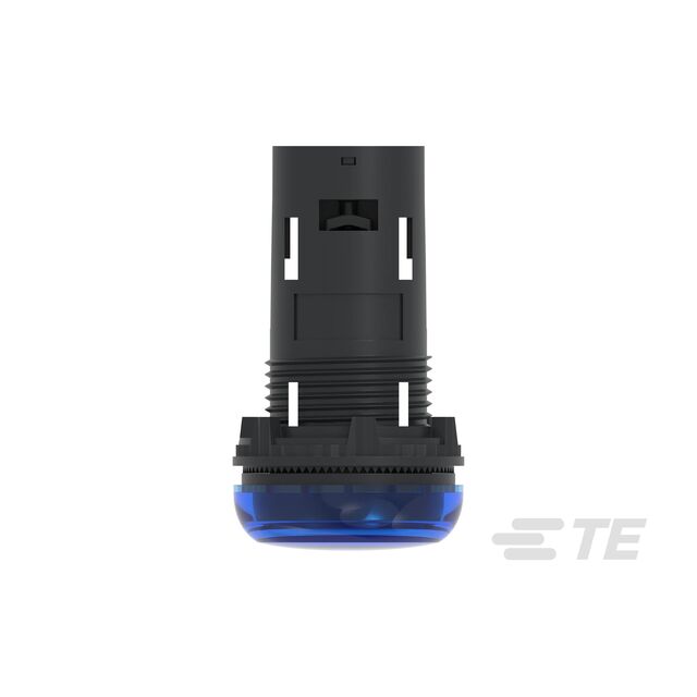 LED PNL IND BLUE CLEAR 29.60MM