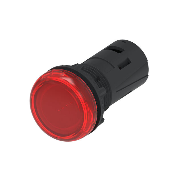 LED PNL IND RED CLEAR 29.60MM
