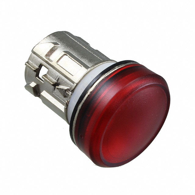 LED PNL IND RED CLR 29.50MM