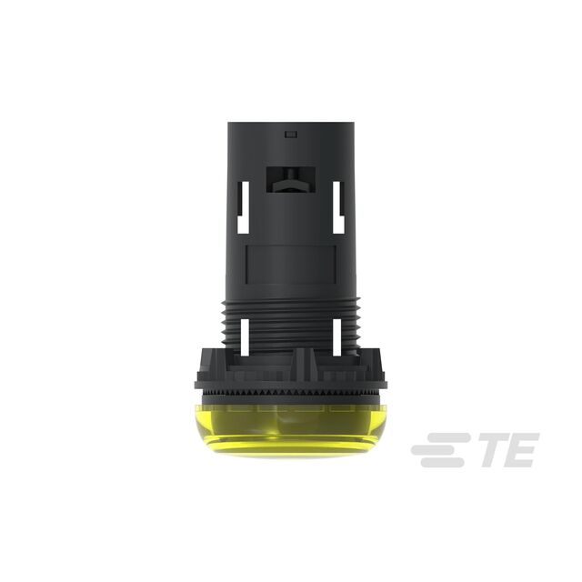 LED PNL IND YELLOW CLR 29.60MM