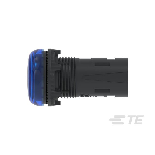 LED PNL IND BLUE CLEAR 29.60MM