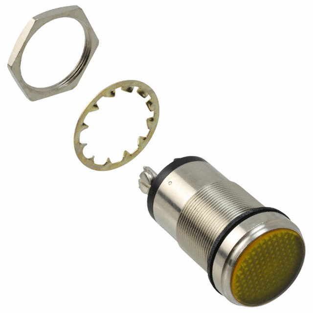 LED PNL IND YELLOW SRW TER