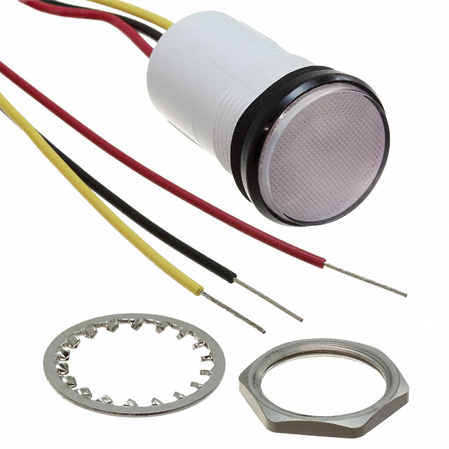 LED PNL IND RED/YLW 17.80MM LDS