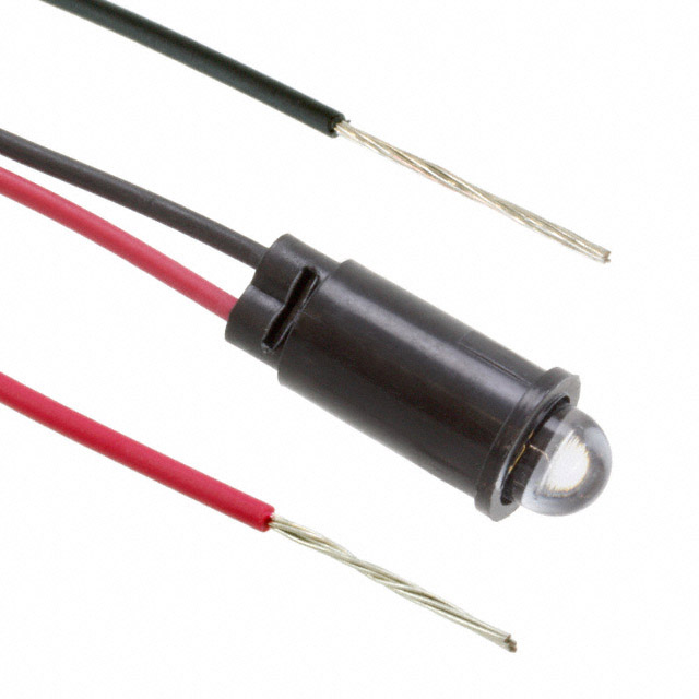 LED PNL IND BLUE CLEAR 5MM LEADS