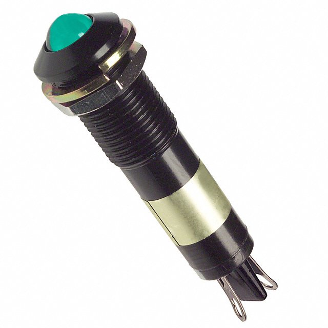 LED PNL IND GREEN 6.10MM