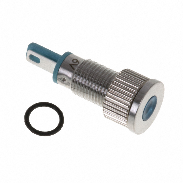 LED PNL IND BLUE 5.50MM SLDR