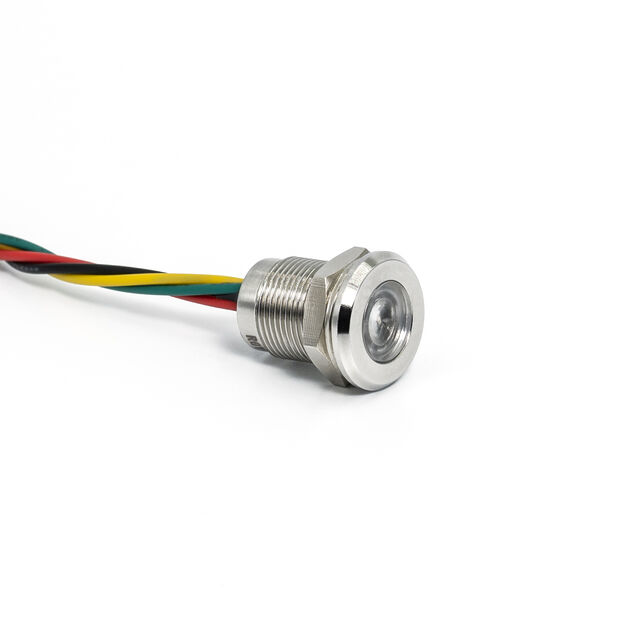 LED PNL IND RYG CLEAR 9.14MM