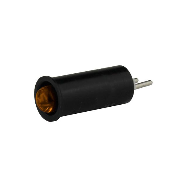 LED PNL IND AMBER PC PIN